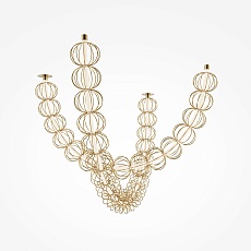 Подвесной светодиодный светильник Maytoni Golden Cage MOD216PL-L42G3K 2
