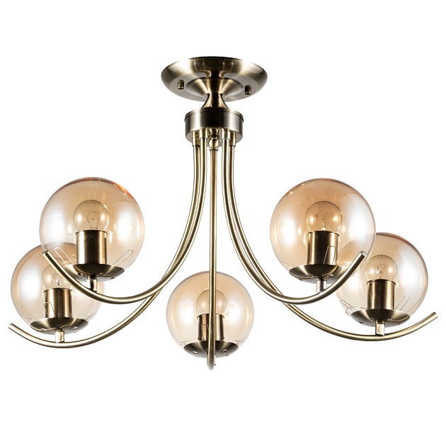 Потолочная люстра Arte Lamp Scarlett A2715PL-5AB изображение 1 Потолочная люстра Arte Lamp Scarlett A2715PL-5AB Фото № 1