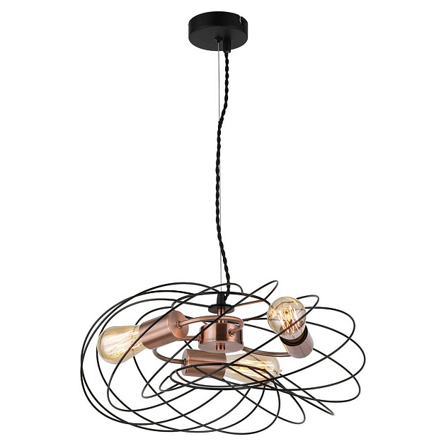 Подвесная люстра Lussole Loft Brooks LSP-8246 изображение 1 Подвесная люстра Lussole Loft Brooks LSP-8246 Фото № 1