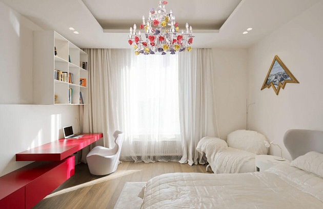 Подвесная люстра Lucia Tucci Fiori Di Rose 185.10.5 Фото № 3