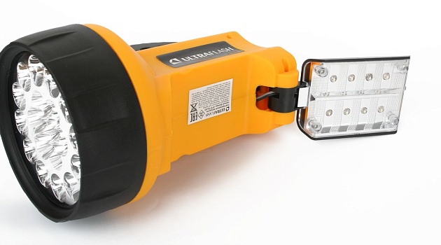 Рабочий светодиодный фонарь-прожектор Ultraflash Accu Profi аккумуляторный 190х137 70 лм UF3712LED  8310 фото 12