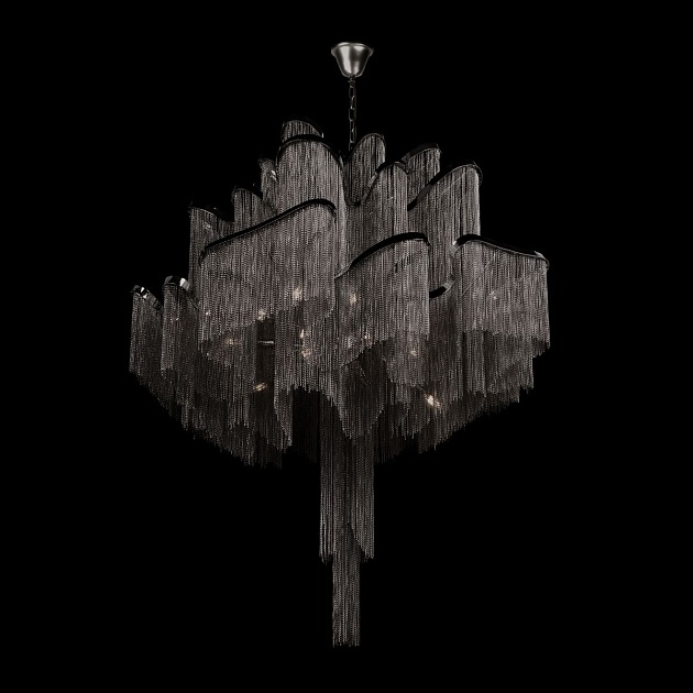 Подвесная люстра Loft IT Stream 10208/800 Gunmetal изображение 2 Подвесная люстра Loft IT Stream 10208/800 Gunmetal Фото № 2