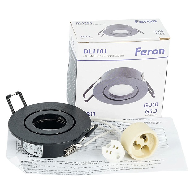 Встраиваемый светильник Feron DL1101 51947 изображение 10 Встраиваемый светильник Feron DL1101 51947 Фото № 10