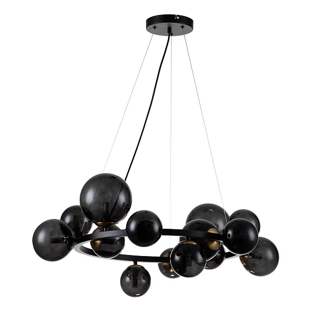 Подвесная люстра Indigo Molecola 11018/14P Black V000194 изображение 2 Подвесная люстра Indigo Molecola 11018/14P Black V000194 Фото № 2