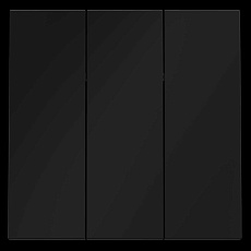 Клавиши для выключателя/переключателя трехклавишного S70 (графит) Voltum VLS000507 1