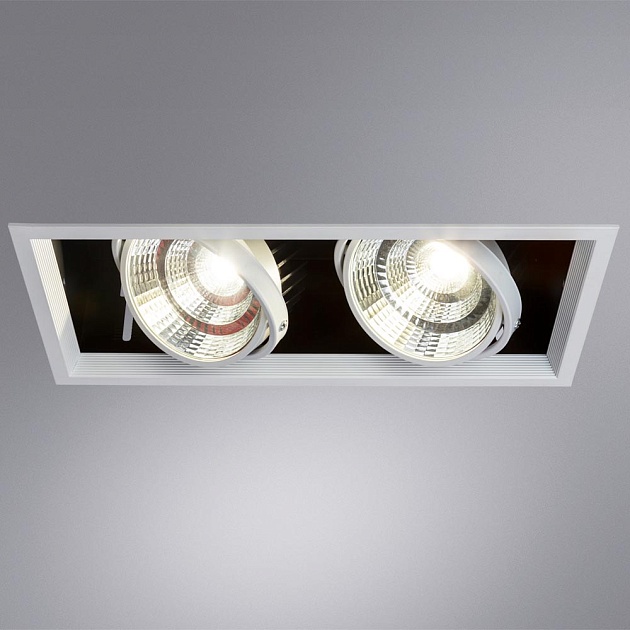 Встраиваемый светодиодный светильник Arte Lamp Merga A8450PL-2WH изображение 7 Встраиваемый светодиодный светильник Arte Lamp Merga A8450PL-2WH Фото № 7
