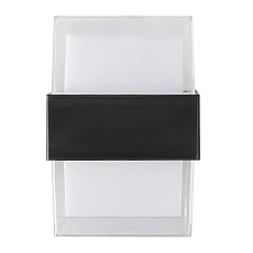 Уличный настенный светодиодный светильник Uniel ULU-P26B-2x5W/4000K IP65 Black UL-00010518 2