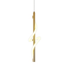 Подвесной светодиодный светильник Indigo Intreccio 14025/1P Brass V000144L 1