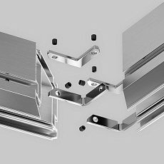 Соединитель L-образный (2 шт. + 4 винта) Maytoni Technical Accessories for tracks Exility TRA034CL-MP-1 2