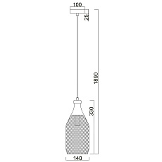 Подвесной светильник Vele Luce Maestro VL6512P31 4