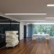 Настенный светодиодный светильник Elektrostandard 53 см матовое серебро LSG-02-1-8 53-9-3000-MS 101-100-30-53 a041486 4