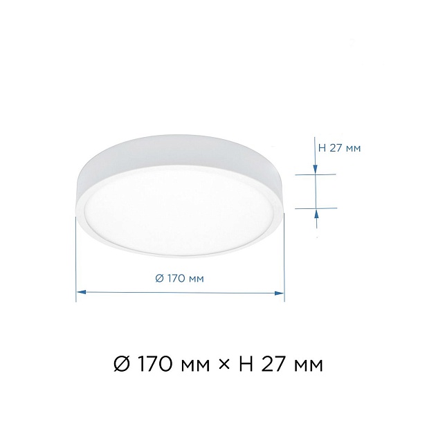 Накладная светодиодная панель Apeyron 06-64 Фото № 3