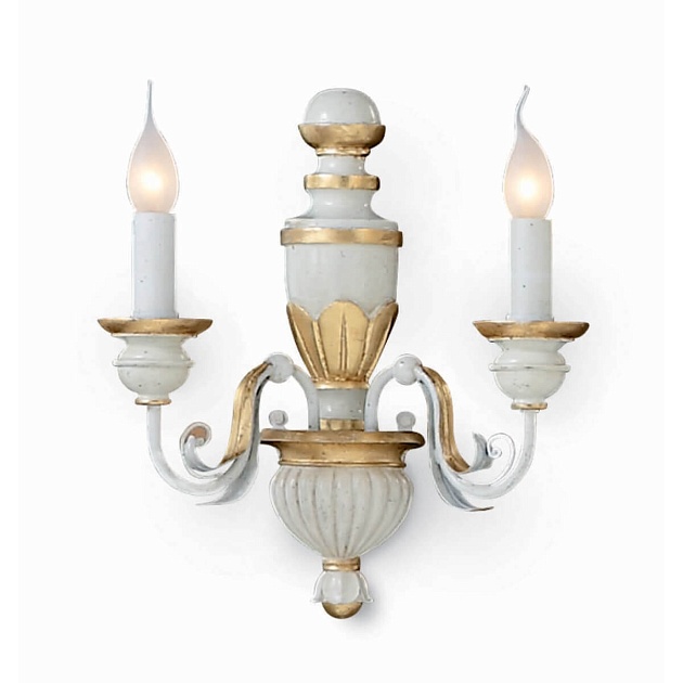 Бра Ideal Lux Firenze Ap2 Bianco Antico 012902 Фото № 1