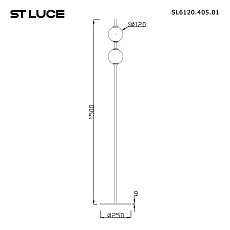 Торшер ST Luce Peek SL6120.405.01 1