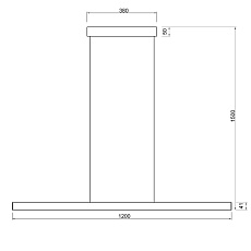 Подвесной светильник Mantra Lineal 9036 1