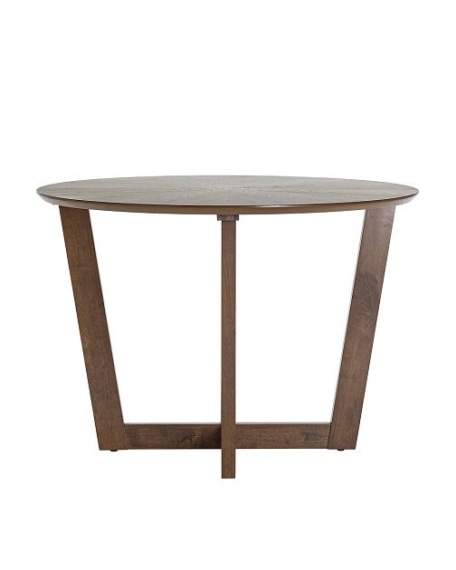 Кухонный стол Stool Group Kay D110 массив гевеи, орех УТ000004681 Фото № 4
