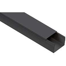 Кабель-канал магистральный 60х40 ЭЛЕКОР черный (18м) IEK EL-KK10-060-040-1-K02