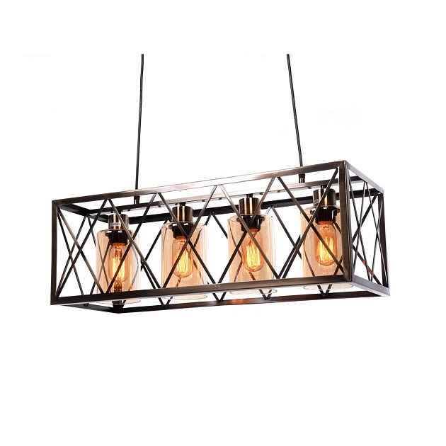 Подвесная люстра Lumina Deco Nortis LDP 11775-4 Фото № 3