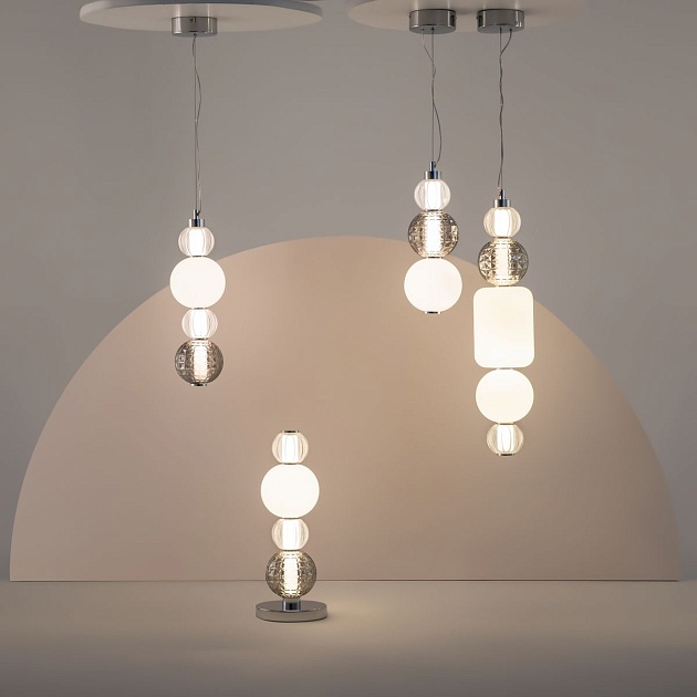 Подвесной светодиодный светильник Maytoni Collar P069PL-L16CH3K Фото № 4