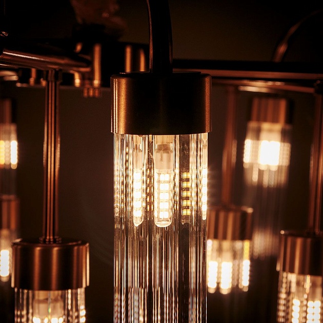 Подвесная люстра Arte Lamp Borgia A4088LM-15AB Фото № 5