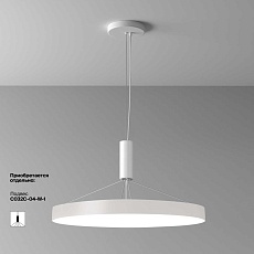 Потолочный светодиодный светильник Maytoni Zon C032CL-90W4K-RD-W 3