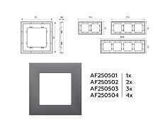 Рамка AMBRELLA VOLT AF250501 1