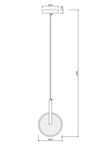 Подвесной светодиодный светильник Freya Nova FR6002PL-L15BS Фото № 2