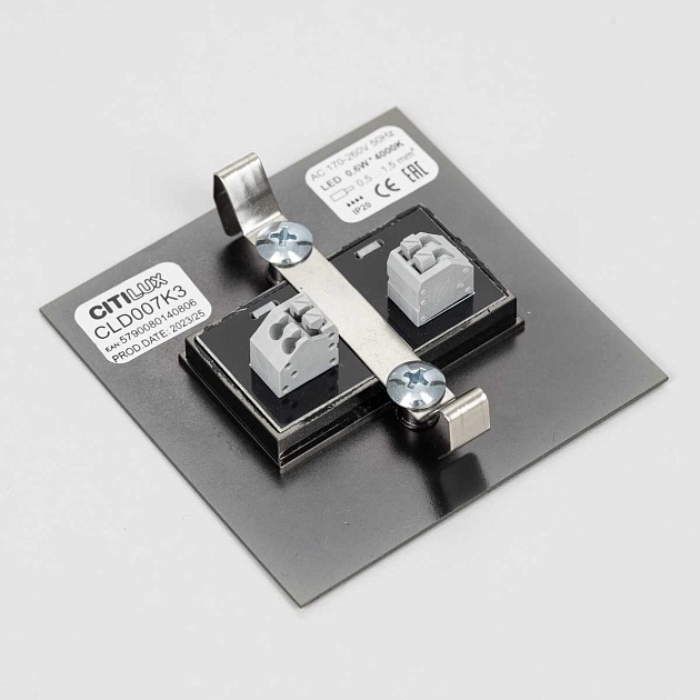 Встраиваемый светильник Citilux Скалли бронза CLD007K3 изображение 14 Встраиваемый светильник Citilux Скалли бронза CLD007K3 Фото № 14