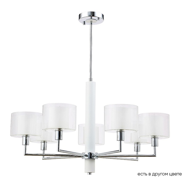 Подвесная люстра Crystal Lux Maestro SP-PL7 Chrome Фото № 1