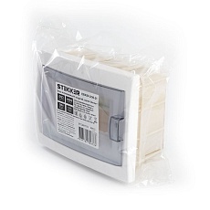 Бокс встраиваемый Stekker EBX50-2/06-20 6 модулей, пластик, серия Standart 39651 3