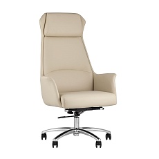 Кресло руководителя TopChairs Viking бежевое A025 DL001-3