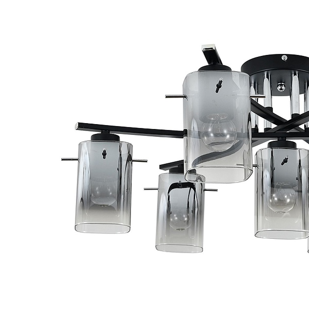 Потолочная люстра Escada Iberis 1101/7P Black изображение 2 Потолочная люстра Escada Iberis 1101/7P Black Фото № 2