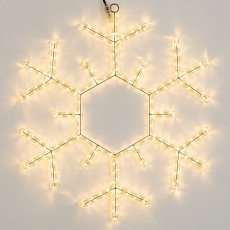 Светодиодная фигура Ardecoled Снежинка ARD-Snowflake-M5-600x600-360Led Warm 034253 3