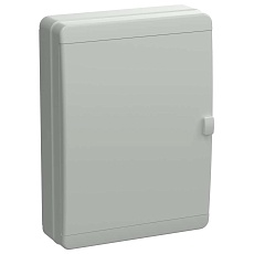 TEKFOR Корпус пластиковый КМПн-54 IP65 серая непрозрачная дверь IEK TF5-KP73-N-54-65-K03-K03