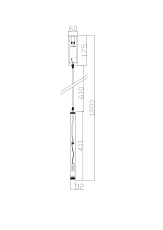 Подвесной светодиодный светильник Freya Telescope FR5168PL-L3B 1