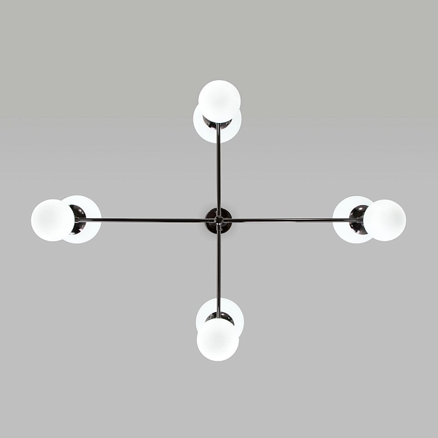 Подвесная люстра Eurosvet Bubble 30182/8 черный жемчуг Фото № 4
