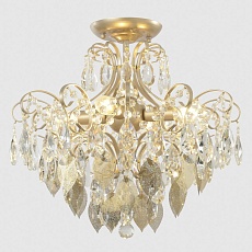 Потолочная люстра Crystal Lux Esmiralda PL4 Gold 3