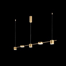 Подвесной светодиодный светильник Crystal Lux Tristan SP5 L1200 Gold 2