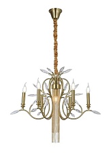 Люстра подвесная Alfa Light F1124-26 D800*H742 COPEER