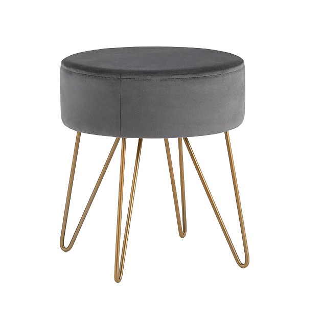 Пуф Stool Group Спейси велюр серый vd-spacy-b27 изображение 1 Пуф Stool Group Спейси велюр серый vd-spacy-b27 Фото № 1