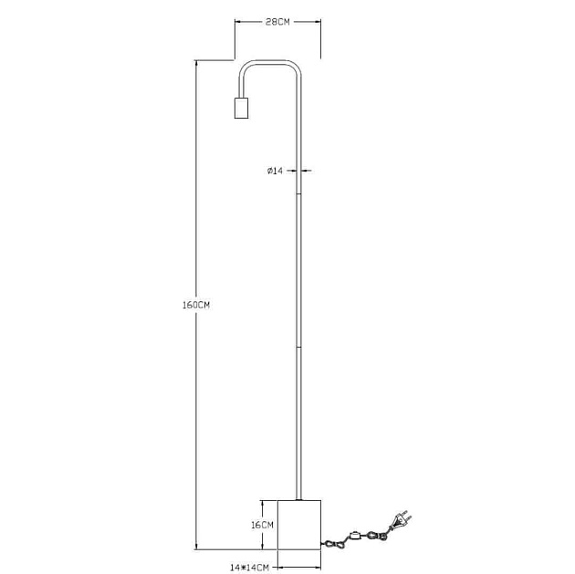 Торшер Lucide Lorin 45765/01/30 изображение 3 Торшер Lucide Lorin 45765/01/30 Фото № 3
