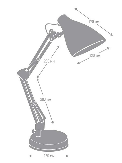 Настольная лампа Camelion KD-331 C16 14165 фото 2