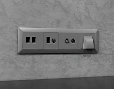 Лицевая панель AMBRELLA VOLT ALFA AP5158 2