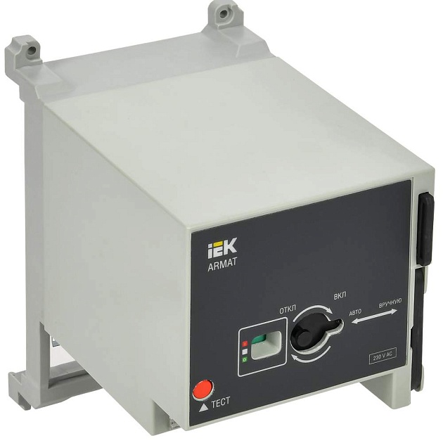 ARMAT Моторный привод 230В AC для MCCB типоразмер A. D IEK AR-MCCBD-MD-230-0-98-C Фото № 1