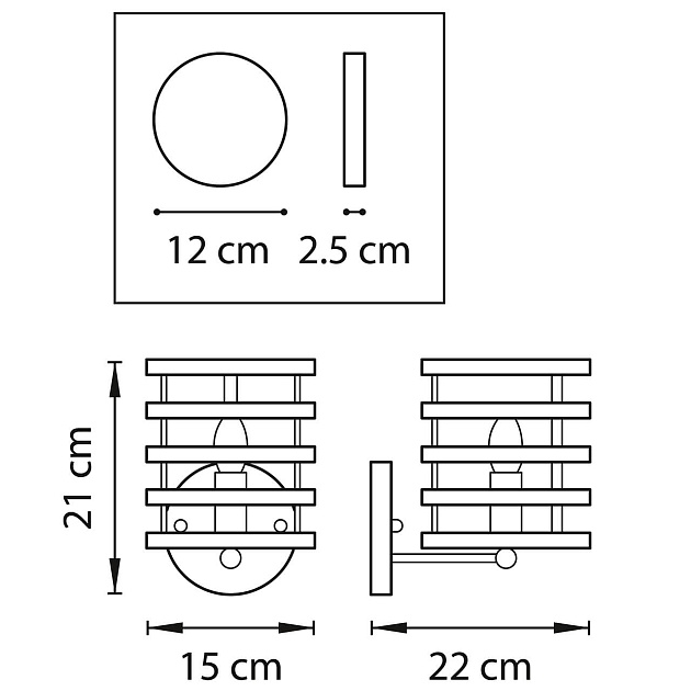 Бра Lightstar Epsilon 735610 фото 4