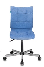 Офисное кресло Бюрократ CH-330M/VELV86 голубой Velvet 86 крестовина металл 3