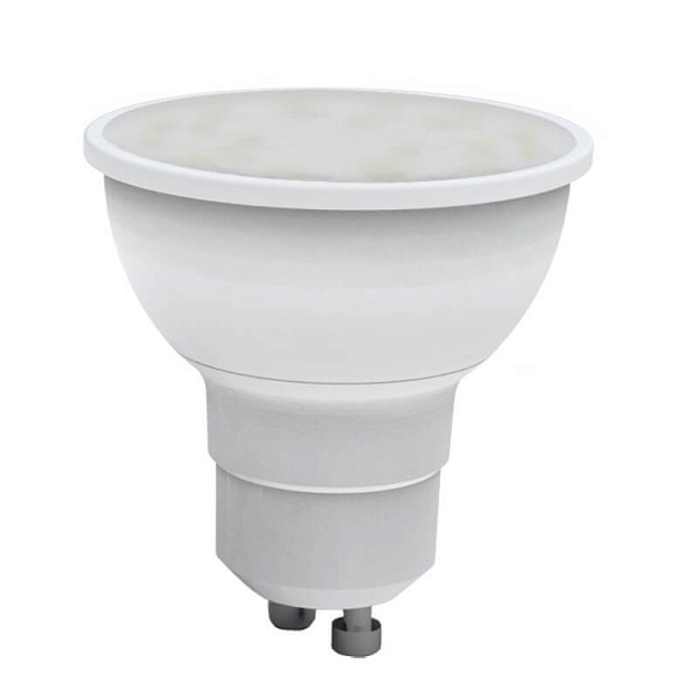 Лампа светодиодная GU10 10W 3000K матовая LED-JCDR-10W/WW/GU10/NR UL-00003842 Фото № 1