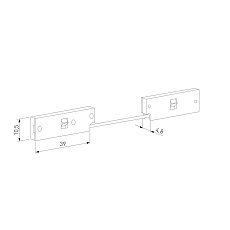 Коннектор гибкий Elektrostandard Mini Magnetic 85173/00 a065633 1