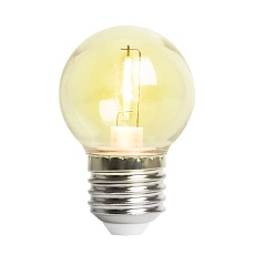 Лампа светодиодная Feron E27 2W 2700K прозрачная LB-383 48931 1