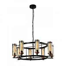 Подвесная люстра IMEX Temple MD.20541-8-P-BK+AB